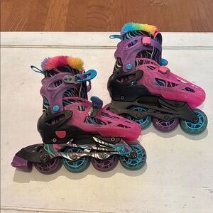 Colorful Kids Roller Skates